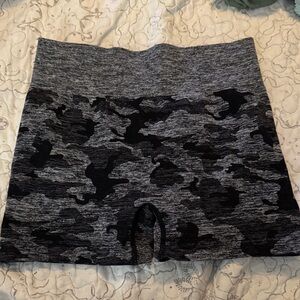 Gray Camo Women's Shorts